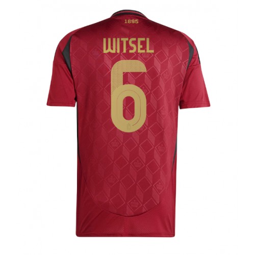 Belgija Axel Witsel #6 Domaci Dres EP 2024 Kratak Rukav